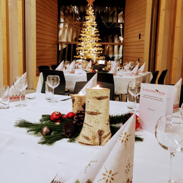 Haben Sie schon an Ihre Weihnachtsfeier gedacht?